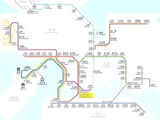 地铁线路示意图