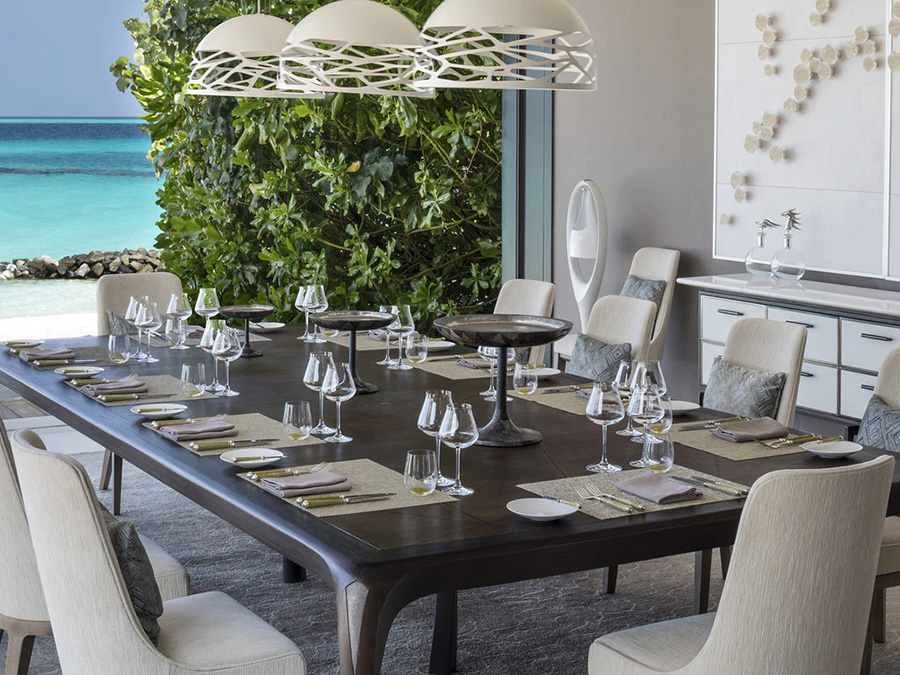 白马庄园私人岛(四卧室)Cheval Blanc Randheli Private Island - 客室画像 8