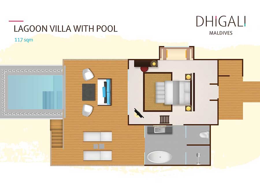 Lagoon Villas With Pool - Room Images 7