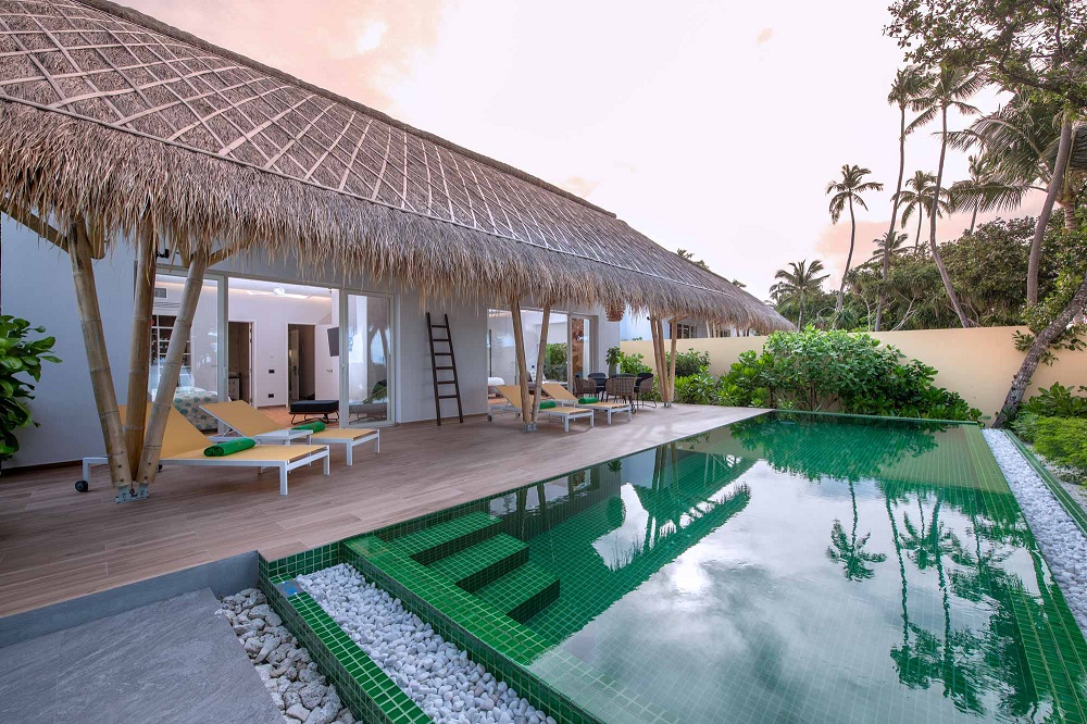Family Beach Villa With Pool家庭泳池沙滩别墅（双卧室） - 房型图片 1