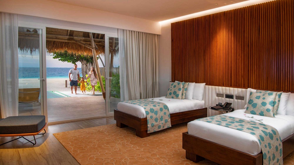 Family Beach Villa With Pool家庭泳池沙滩别墅（双卧室） - 房型图片 3