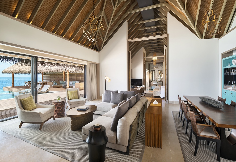 Two Bedroom Overwater Villa With Pool雙臥室水上泳池別墅 - 房型圖片 2