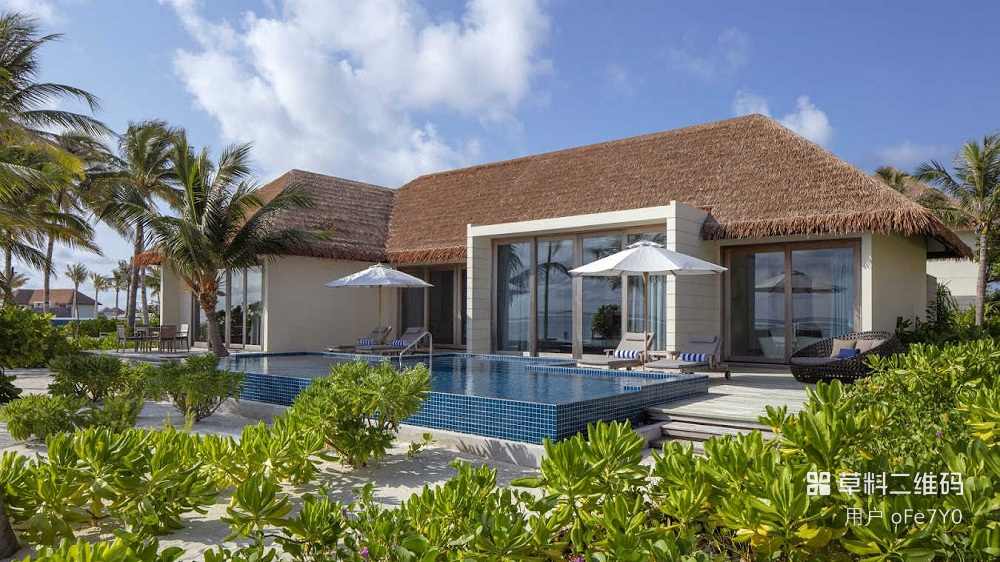 Beach Villa 2 Bedrooms Pool & Sunset View 双卧室沙滩泳池别墅（日落景观）