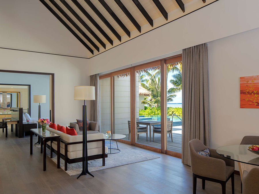 Beach Villa 3 Bedrooms Pool & Sunset View三卧室沙滩泳池别墅(日落景观) - 房型图片 3
