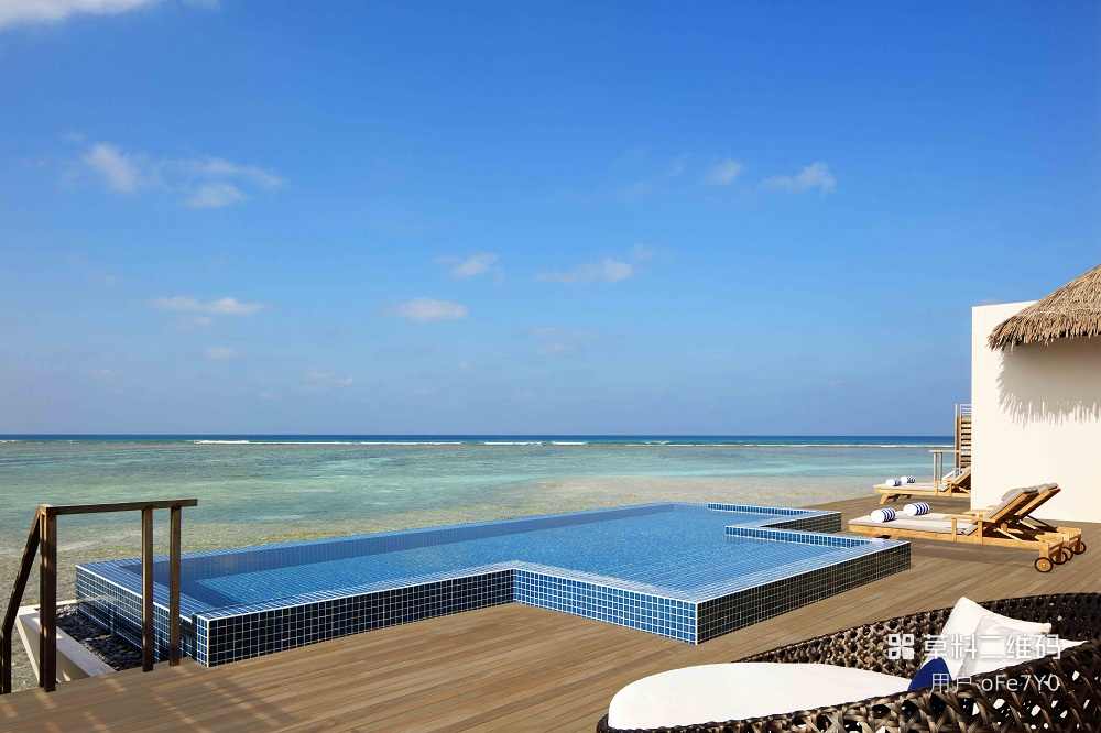 Overwater Villa 3 Bedrooms Pool & Lagoon View 三卧室水上泳池别墅（潟湖/日落景观）