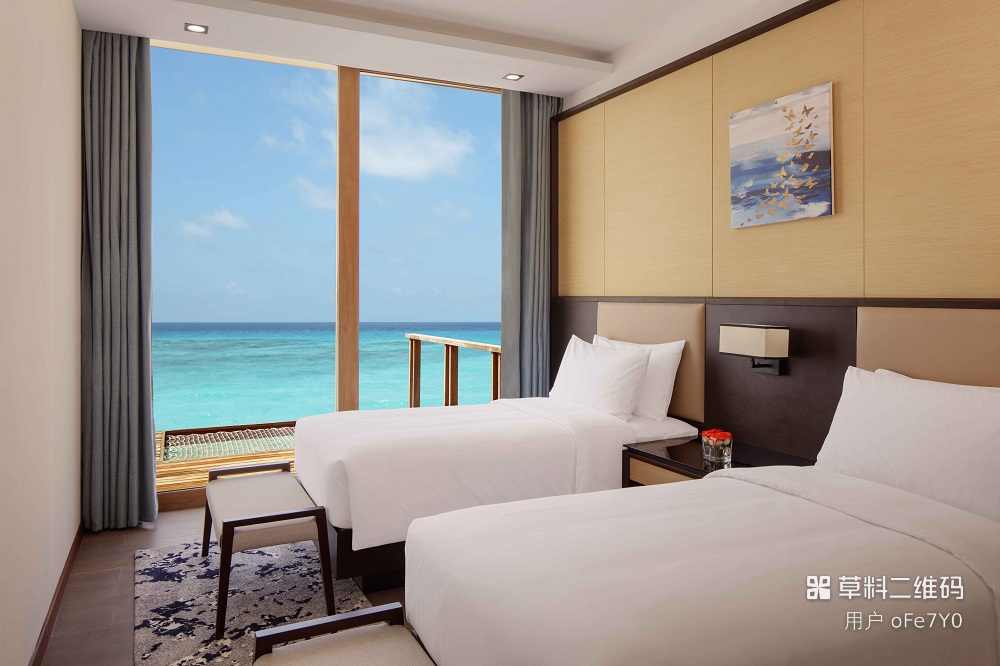 Overwater Villa 3 Bedrooms Pool & Lagoon View 三卧室水上泳池别墅（潟湖/日落景观） - 房型图片 5