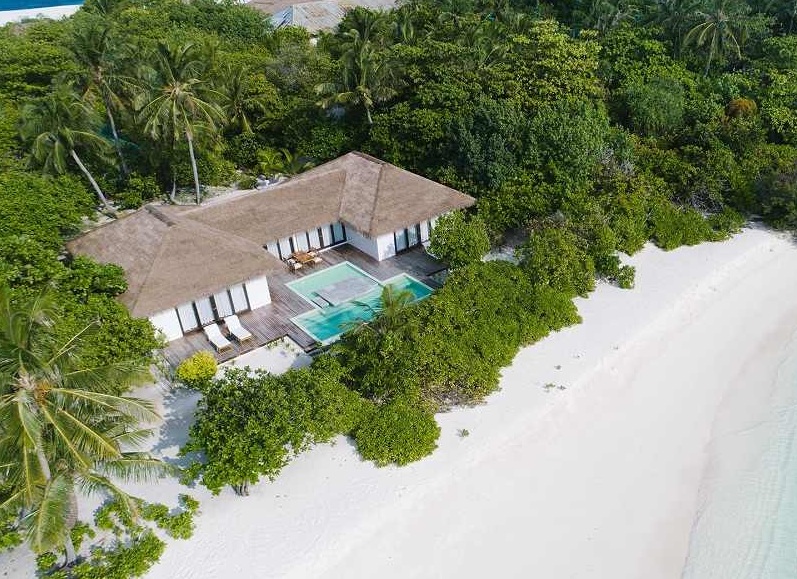 Beach Two-Bedroom Pool Retreat双卧室沙滩泳池别墅 - 房型图片 1