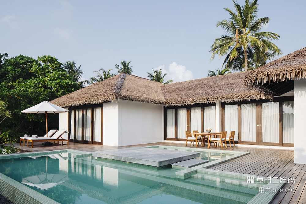 Beach Two-Bedroom Pool Retreat双卧室沙滩泳池别墅 - 房型图片 2