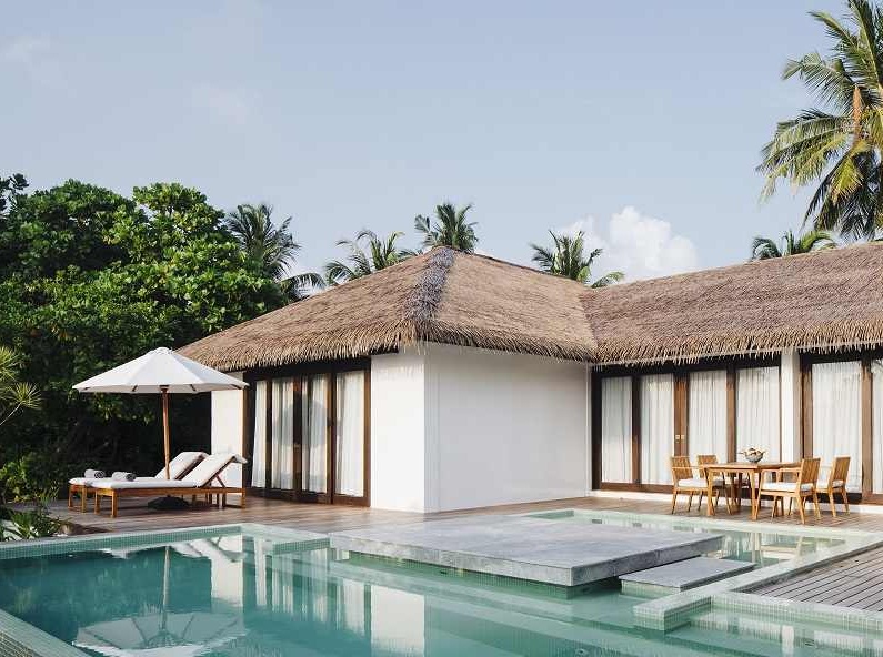 Beach Two-Bedroom Pool Retreat双卧室沙滩泳池别墅 - 房型图片 2