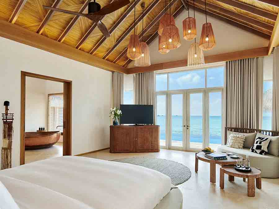 Three Bedroom Water Sunset Villa三卧室日落水上别墅 - 房型图片 4