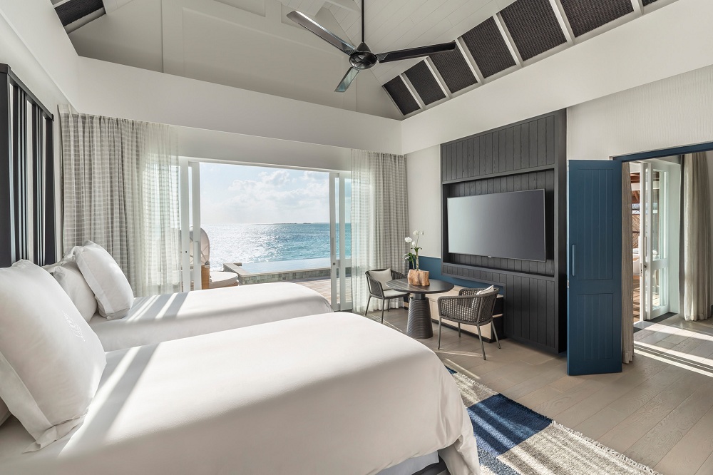 Sunrise (Sunset) Two Bedroom Water Suite日出（日落）双卧室泳池水上套房 - 房型图片 6