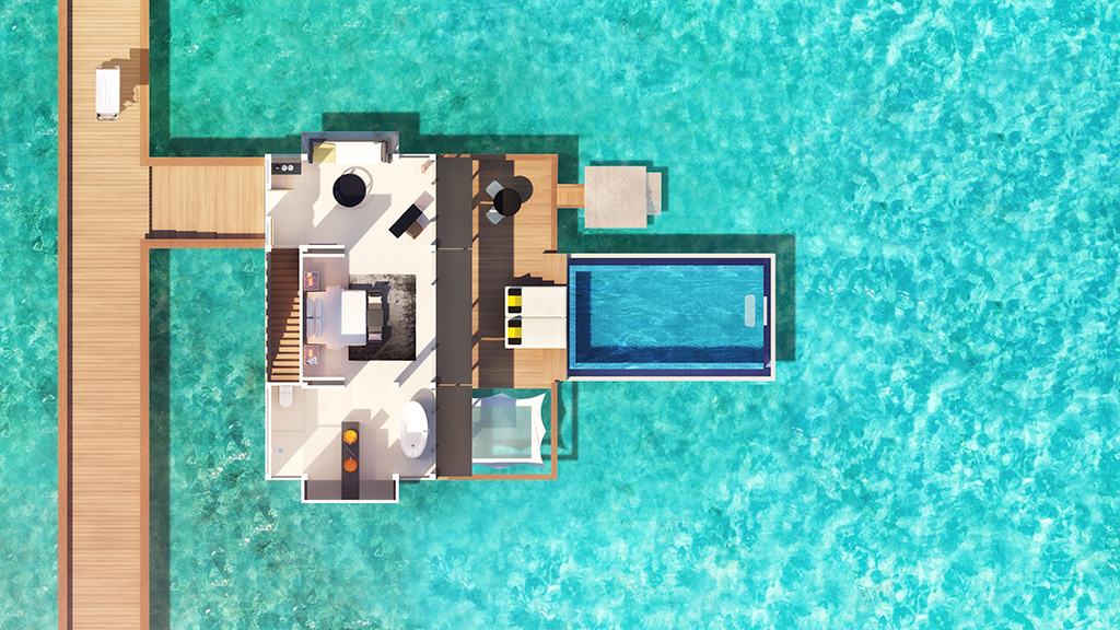 Inocean Pool Villa 海中阁 - 房型图片 1