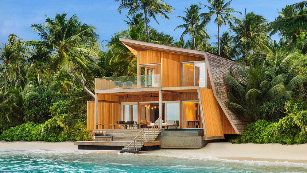 Two Bedroom Ocean Villa With Pool双卧室海洋泳池别墅（位于沙滩上） - 房型图片 1