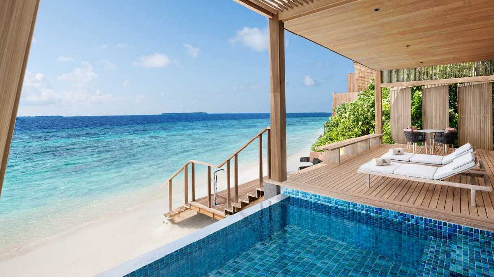 Two Bedroom Ocean Villa With Pool双卧室海洋泳池别墅（位于沙滩上） - 房型图片 2