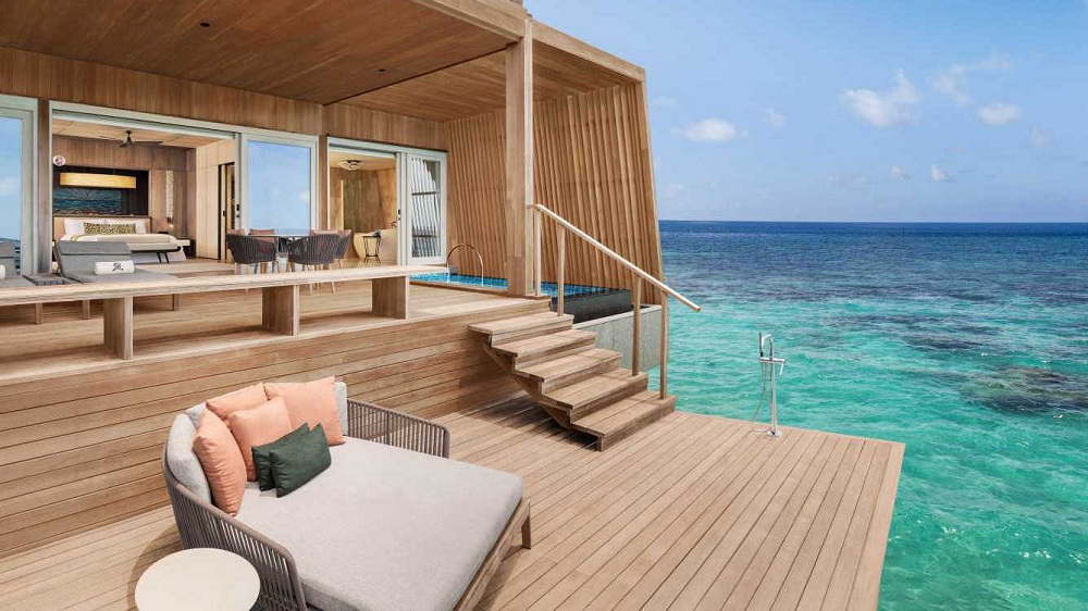 Two Bedroom Sunset Overwater Villa With pool 双卧室日落水上泳池别墅 - 房型图片 2