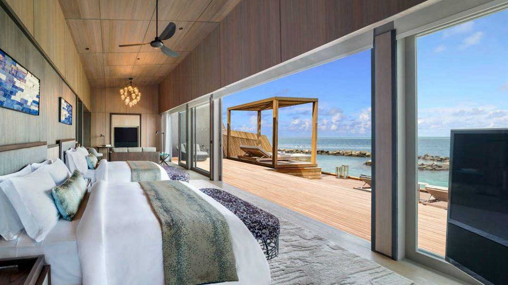 John Jacob Astor Estate (Three bedroom over water pool suite)约翰雅各伯阿斯特庄园（三卧室水上泳池套房） - 房型图片 3