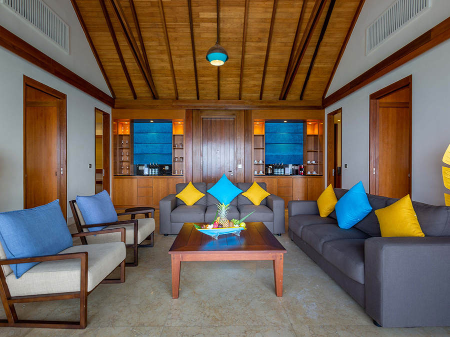 Two Bedrooms Reef Residence With Pool双卧室礁湖泳池住宅 - 房型图片 8