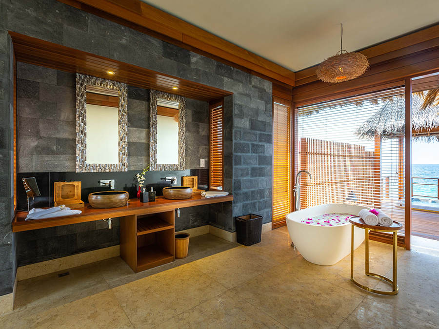 Two Bedrooms Reef Residence With Pool双卧室礁湖泳池住宅 - 房型图片 4