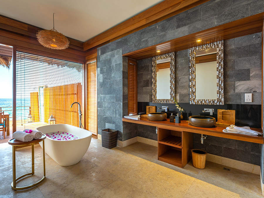 Two Bedrooms Reef Residence With Pool双卧室礁湖泳池住宅 - 房型图片 6