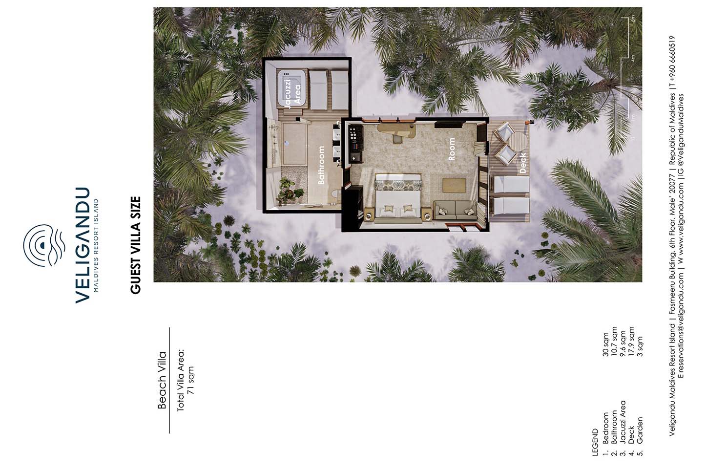 Beach Villa - Floor Plan 1